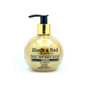 Black & Red 250 ml Soyulabilir Altın Maske