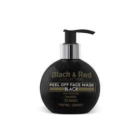 Black & Red 250 ml Soyulan Siyah Maske