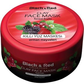 Black & Red 400 ml Orman Meyveli Yüz Kil Maskesi