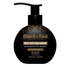 Black & Red Siyah 250 ml Soyulabilir Yüz Maskesi