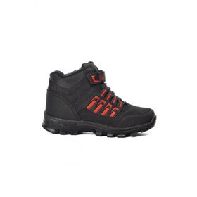 Black Sea 542-F Siyah Kırmızı İçi Kürklü Outdoor Çocuk Bot