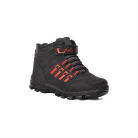 Black Sea 542-F Siyah Kırmızı İçi Kürklü Outdoor Çocuk Bot