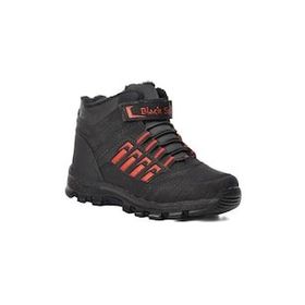 Black Sea 542-F Siyah Kırmızı İçi Kürklü Outdoor Çocuk Bot