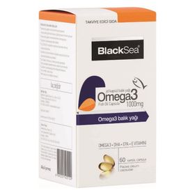 Black Sea Omega-3 60 Kapsül Balık Yağı