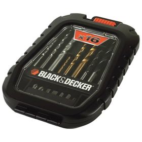 Black&Decker A7186XJ 16 Parça Metal Matkap Uç Seti