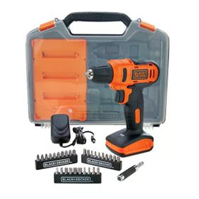 Black+Decker LD12SKA 12 V 1.5 Ah Akülü Vidalama Makinesi + 30 Parça Aksesuar Seti