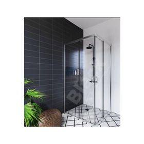 Blackline Kromaj Şeffaf 5 mm Temperli Cam Duşakabin