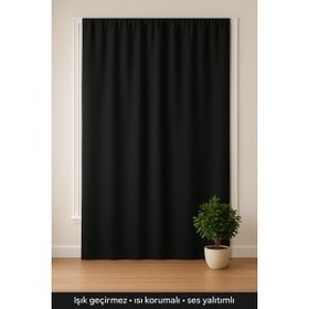 Blackout Siyah 320x200 cm Karartma Perde