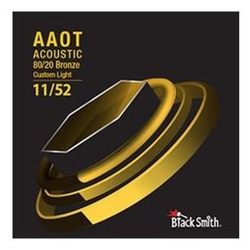 Blacksmith AABR-1152 Siyah Custom Light Akustik Gitar Teli