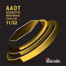 Blacksmith AABR-1152 Siyah Custom Light Akustik Gitar Teli