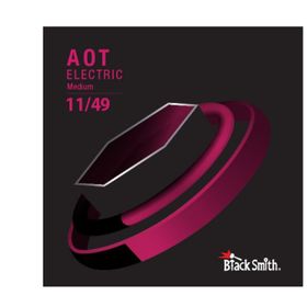 Blacksmith ANW-1149 Siyah Medium Elektrogitar Teli