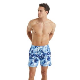 Blackspade 10414 Erkek Denim Etkisi Baskılı Şort Mayo