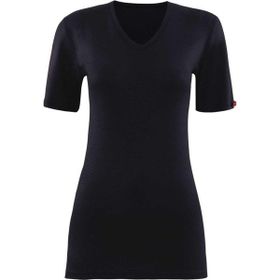 Blackspade 1263 Siyah 2.Seviye V Yaka Kısa Kol Kadın Termal İçlik