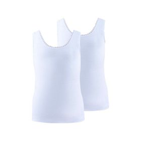 Blackspade 1297 2'li Beyaz Kız Çocuk Atlet