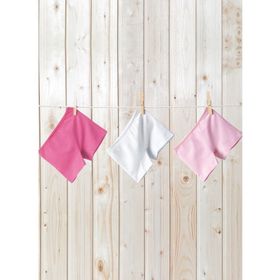 Blackspade 1298 Fuşya Pembe Beyaz 3'lü Paket Kız Çocuk Boxer