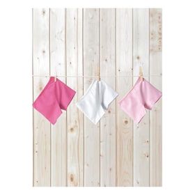 Blackspade 1298 Fuşya Pembe Beyaz 3'lü Paket Kız Çocuk Boxer