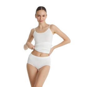 Blackspade 1307 Krem Yüksek Bel Slip Kadın Külot