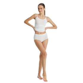 Blackspade 1307 Krem Yüksek Bel Slip Kadın Külot