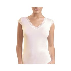Blackspade 1348 Krem Kadın T-Shirt