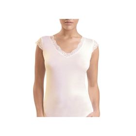Blackspade 1348 Krem Kadın T-Shirt