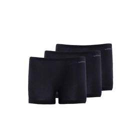 Blackspade 1571 Essential 3'lü Paket Siyah Kadın Boxer