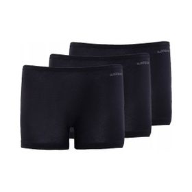 Blackspade 1571 Essential 3'lü Paket Siyah Kadın Boxer