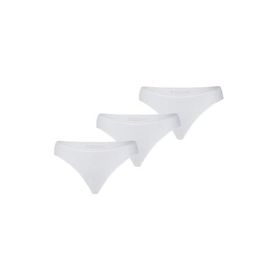 Blackspade 1574 Beyaz Essential 3'lü Kadın Slip Külot