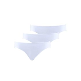Blackspade 1574 Beyaz Essential 3'lü Kadın Slip Külot