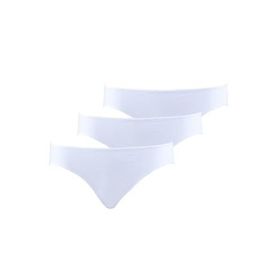 Blackspade 1574 Beyaz Essential 3'lü Kadın Slip Külot