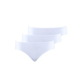 Blackspade 1575 Essential 3'lü Beyaz Kadın Slip Külot