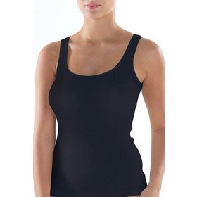 Blackspade 1614 Fine Rib Siyah Kadın Atlet