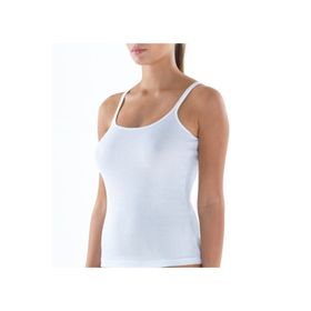 Blackspade 1615 Fine Rib Beyaz Kadın Atlet