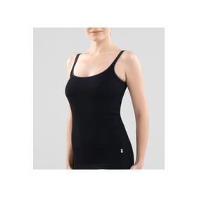 Blackspade 1615 Fine Rib Siyah Kadın Atlet