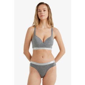 Blackspade 1620 Gri Kadın Slip