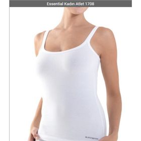 Blackspade 1708 Essential Beyaz Kadın Atlet