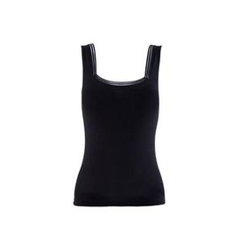 Blackspade 1968 Essential Siyah Kadın Dantelli Atlet