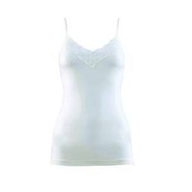 Blackspade 1984 Private Lace Beyaz Kadın Atlet
