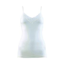 Blackspade 1984 Private Lace Beyaz Kadın Atlet
