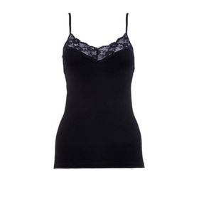 Blackspade 1984 Private Lace Siyah Kadın Atlet