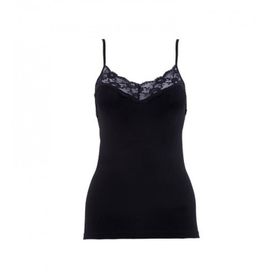 Blackspade 1984 Private Lace Siyah Kadın Atlet