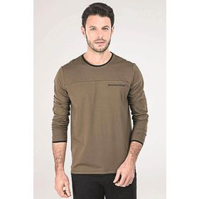 Blackspade 30033 Siyah Erkek Modal Kışlık Uzun Kol Sweatshirt