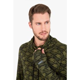 Blackspade 30703 Yeşil Erkek Yüksek Boyunlu Sweatshirt