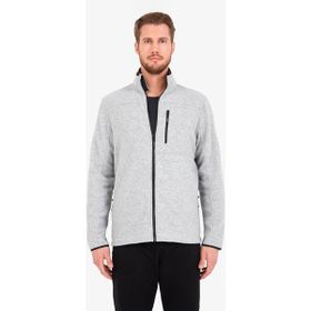 Blackspade 30705 Fermuarlı Gri Melanj Erkek Polar Ceket