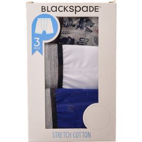 Blackspade 3'lü Çok Renkli Erkek Çocuk Boxer