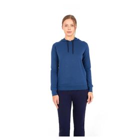 Blackspade 5938 Mavi Kadın Termal Kapşonlu Sweatshirt