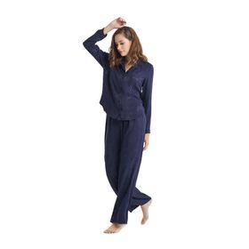 Blackspade 60303 Lacivert Kadın Pijama Üstü