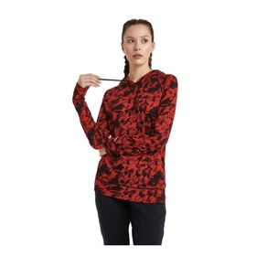 Blackspade 6194 Termal Kapüşonlu 2.Seviye Kadın Kırmızı Sweatshirt