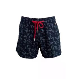 Blackspade 8540 Lacivert Baskılı Erkek Şort