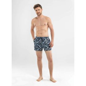 Blackspade 8544 Lacivert Baskılı Erkek Şort