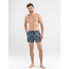 Blackspade 8544 Lacivert Baskılı Erkek Şort